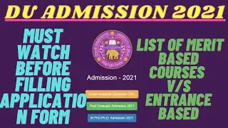 DU admission 2021|Du merit based admission explain|du admission process |admission prep #DU #cbse