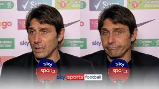 Antonio Conte gives his honest unfiltered opinions on the gap between Tottenham and Chelsea 👀