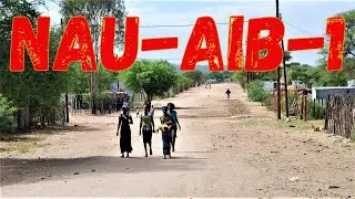 DRIVING THROUGH OKAHANDJA NAU-AIB TOWNSHIP OKAHANDJA NAMIBIA SOUTHERN AFRICA PART 1
