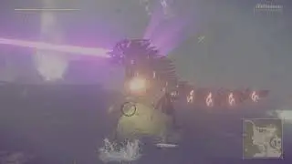 NieR:Automata 9S vs robotgodzilla