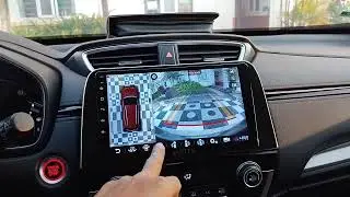 N&acirc;ng Cấp M&agrave;n Android Liền Camera 360 Cho Honda CRV 2019