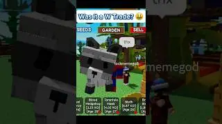 Trading For Racoon In Grow A Garden🤑🤑 #growagarden #roblox #shorts #shortfeed #fyp #po6лokc