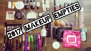 2017 Makeup Empties