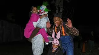 We Took The Girls To A Haunted House 🎃 *THEY CRIED *