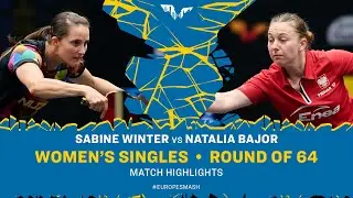 Sabine Winter vs Natalia Bajor | WS R64 | #EuropeSmash 2025