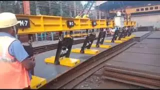 Epm lifter Horizontal to vertical for plate handling