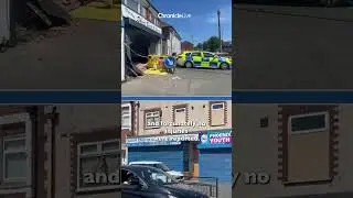 Latest Northumbria Police update as vehicle crashes into building in North Shields
