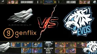 GENFLIX AEROWOLF vs EVOS | Upper Bracket | Game 2