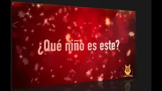 83 - &iquest;Qu&eacute; ni&ntilde;o es &eacute;ste? / What child is this? (Pista/Letra Himnario Bautista)