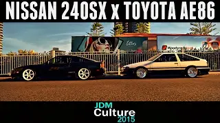 Forza Horizon 3 | Nissan 240SX x Toyota AE86 | Drift Montage | JDMCulture2015