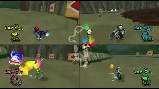 Mario Kart Wii Custom Tracks ✦ 4 Players #612