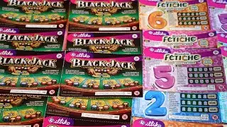 Black jack VS Num&eacute;ro f&eacute;tiche qui va nous quitter ? | Tickets illiko FDJ ~586~