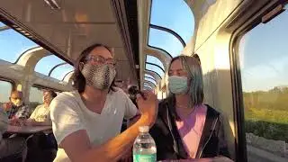 No Money, Who Cares, We Are Making A Cross Country Train Trip - Thanks Amtrak