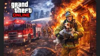 GTA 5 Online Firefighter