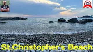 🇨🇦 St.Christopher's Beach Goderich #travel #vlog  #beautiful #beach #goderich #ontario #canada