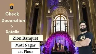 Zion Banquet 1st floor  Moti Nagar | Banquet Halls in Moti Nagar | Zion Banquet D&eacute;cor [Banquet]