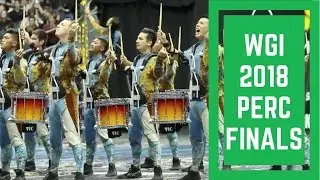 Broken City 2018 Snare Break: WGI Finals On The Floor