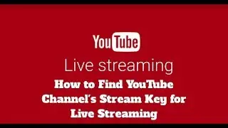 Tutorial on How to find your YouTube Channel's Stream Name/Key for Live Streaming in OBS