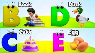 ABC Phonics Song | A For Ant Learn ABC Alphabet for Children | Education ABC Nursery Rhymes
