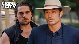 Tim and Raylan Are Being Followed by Choo-Choo | Justified (Timothy Olyphant)