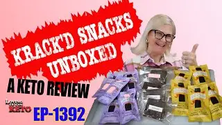 Krack'd Snacks Unboxed: обзор кето-диеты #krack'dsnack #keto #ketocandy