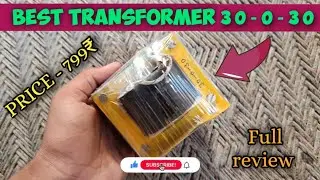 30 0 30 Transformer 5 Amp Unboxing and Price - Arun Tech up