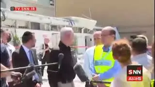 Building collapsed behind Netaniahu || Israel vs Iran War