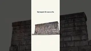 My LARGEST 3D scan yet #art #artshorts #ytshorts #shorts #creative #3d #3dscan #fyp