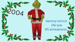 Gemmy 2004 Grinch life size animatronic 