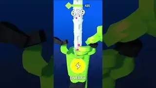 Stack Bounce Ball Game || Level - 435 ||  #stackball #gameszone #gameroom #gaming #gamezone #games