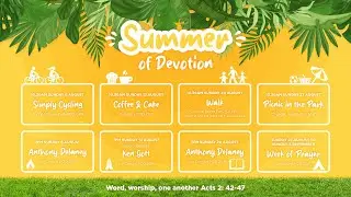 Ivy Summer of Devotion 2023