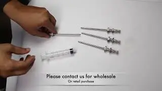 Abrams Pleural Biopsy Punch Needle Set Reusable 3-Piece Needle Set MAQNSCO