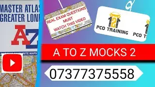 topographical skills assessment mocks2 newpattered2024 #tfl#topo#seru#phv#'atoz book