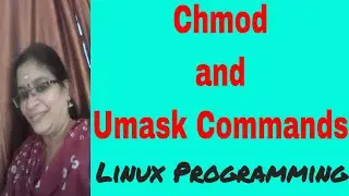 Chmod and umask commands in Shell Programming | Shell Scripting | Linux Programming