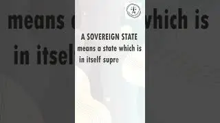 Meaning of the term Sovereign State | Adv Melisa Rodrigues