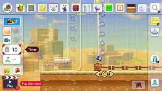 playing online levels in mario maker 2