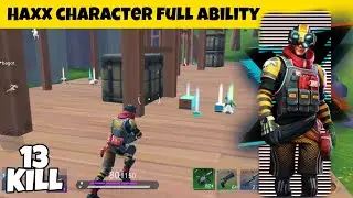 Haxx character full ability Omega Legend gameplay in Hindi