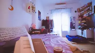☺  Calm Mornings in My Room + Balcony ☺ Ambiance & Radio in the background ♣