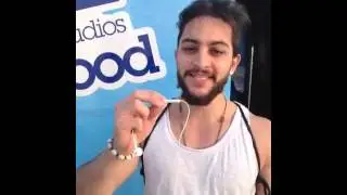 Patricio sings for Step up for Life