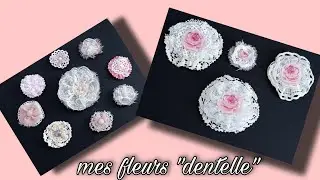 tuto pour faire des fleurs style 