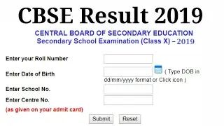 CBSE Result 2019 | CBSE Board Exam Result Date 2019 TODAY LATEST NEWS | CLASS 12 & 10th result