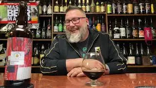 Massive Beer Review 3418 Untitled Art & Listermans  Barrel Aged Wisconsin Milk Stout w/ Maple Syrup