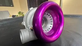 (meant to be a short ) Installing a Turbo bell onto the front Turbo housing