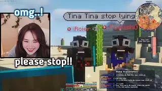 TINA is  joking with Iroier and foolish on the qsmp !!