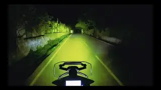 Установка дополнительных фар Gold Runway 50X на KTM 390 Adv-X