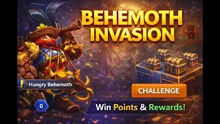 Hungry Behemoth Showdown: Castle Clash Lost Realm Battle Unleashed