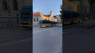 Tram in Sofia Bulgaria 🇧🇬 Cофия България