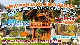LENGKAP PENGINAPAN KELUARGA & SURGANYA PEMANCING ✨  DI SENTUL, BOGOR | NEW PANJANG JIWO RESORT