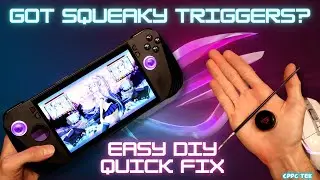 Как исправить скрип триггеров Rog Ally X! Гарантия не теряется! #rogally #allyx #asusrogally