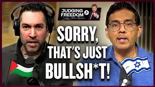 Dave Smith Gets PISSED When Dinesh D'souza Calls Out His Lies about Israel!